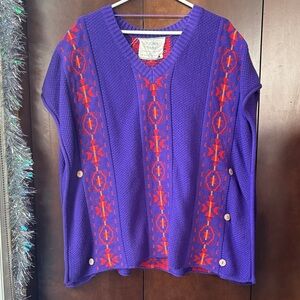 California Moonrise Poncho